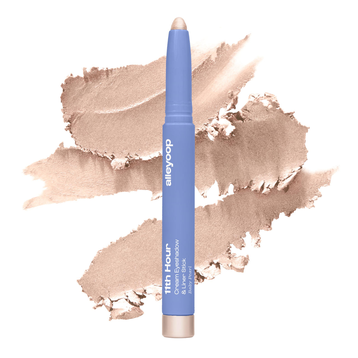 ALLEYOOP 11th Hour Cream Eyeshadow Stick & Liner, Champagne Shimmer