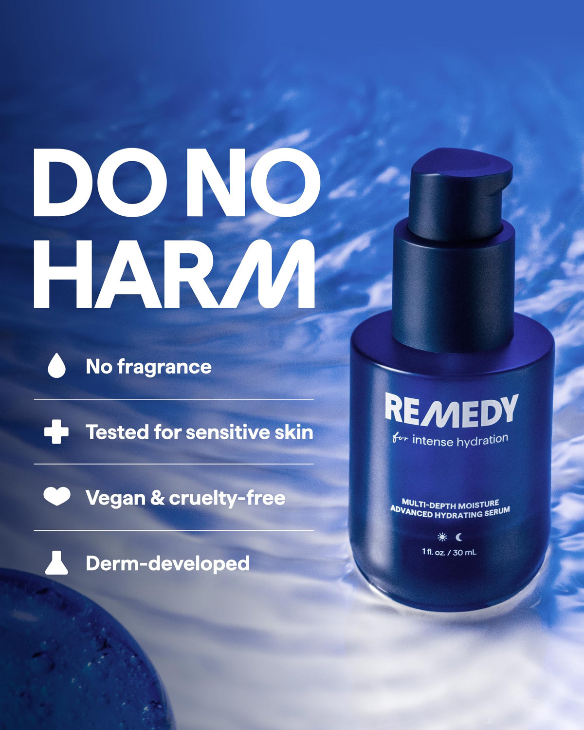 REMEDY Multi-Depth Moisture Advanced Hydrating Serum with Hyaluronic Acid