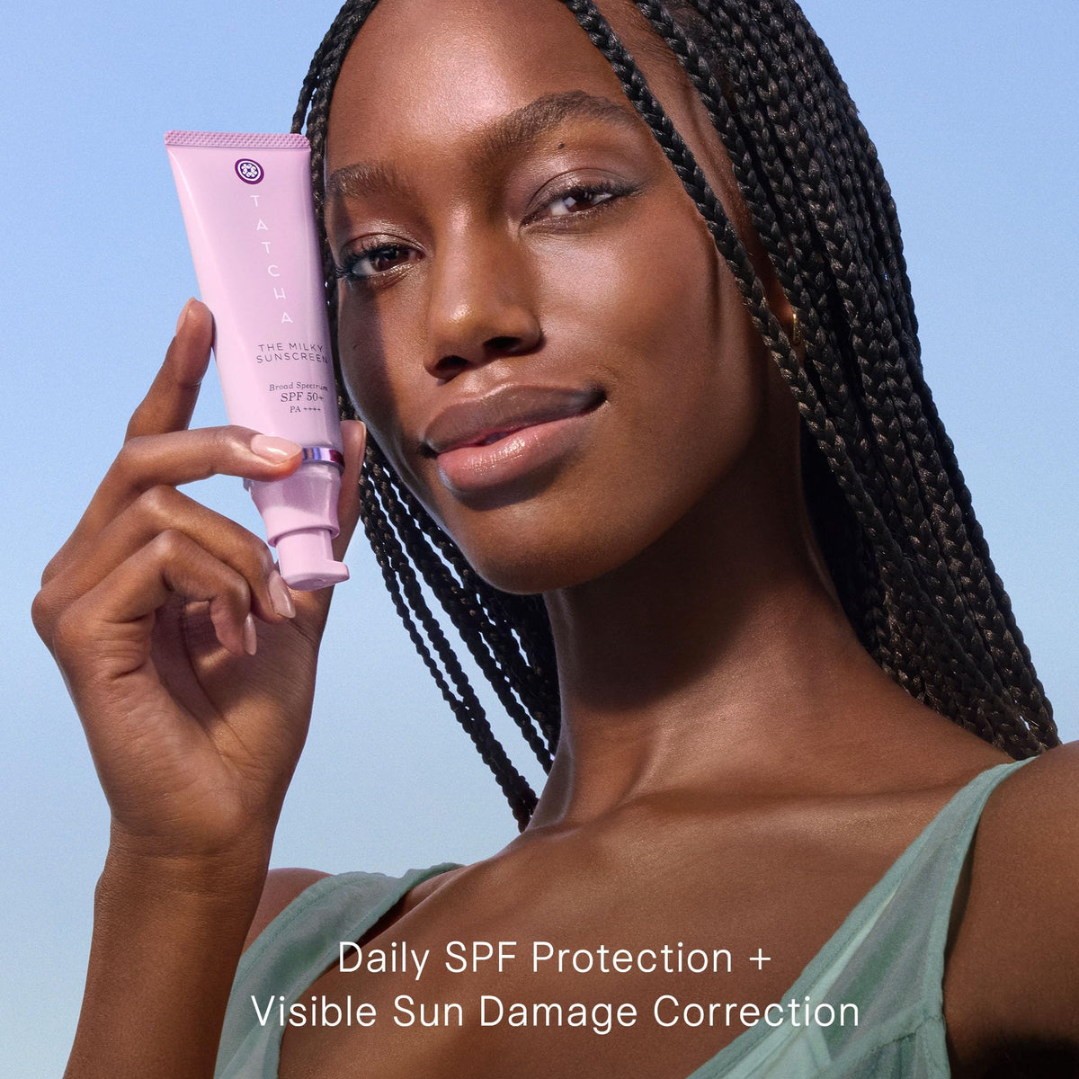 TATCHA The Milky Sunscreen, Broad Spectrum SPF 50 PA++++ Chemical Sunscreen