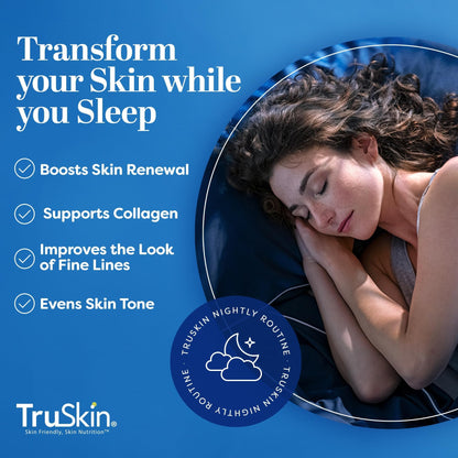 TruSkin Retinol Serum for Face with Hyaluronic Acid & Cica, 1 fl oz