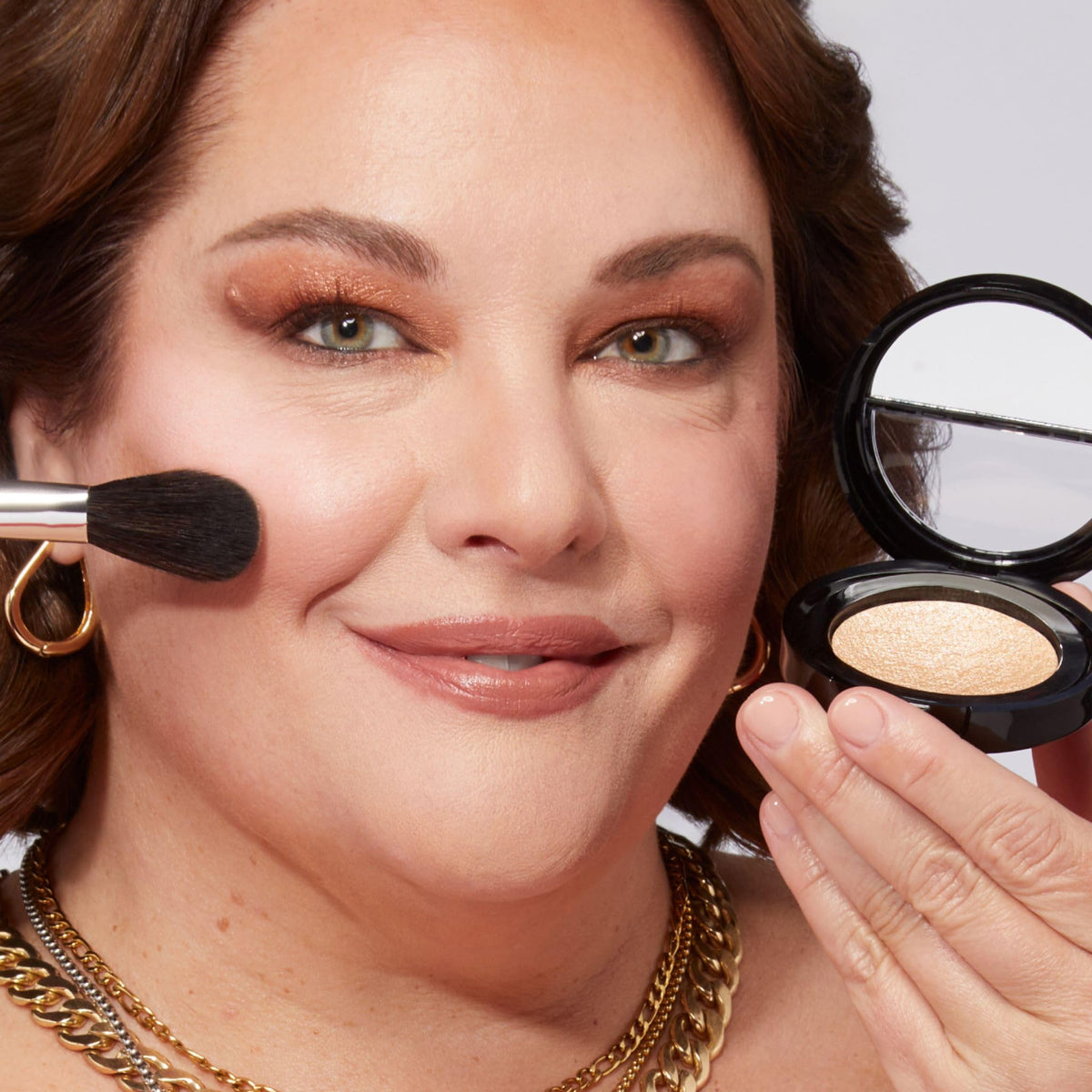 LAURA GELLER Baked Travel Size Illuminating Highlighter - Portofino