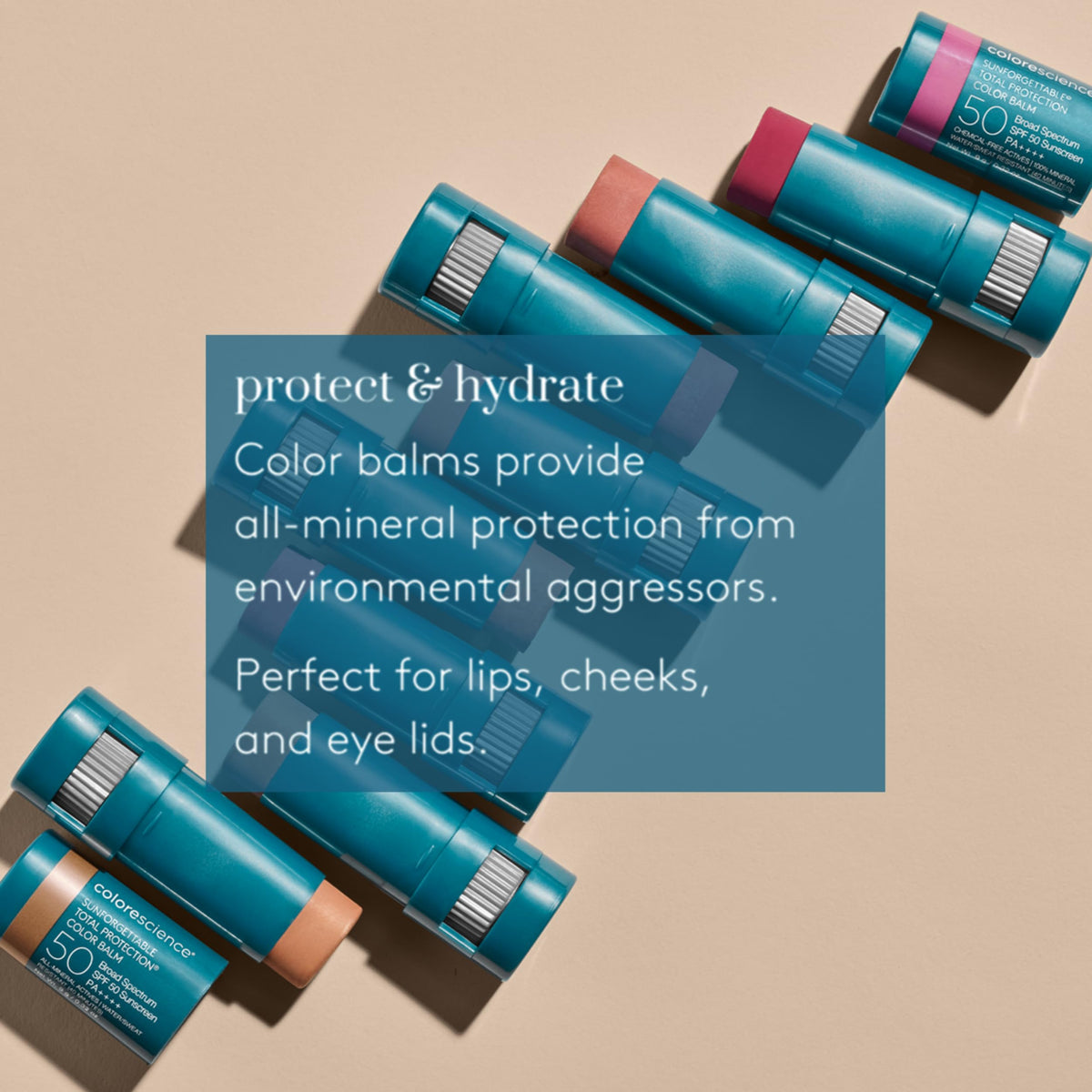 Colorescience, Total Protection Color Balm, SPF 50, Pink Sky