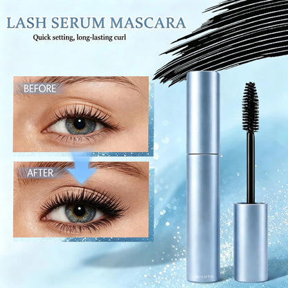 Blushe Lash Serum Mascara, Waterproof, Lengthening & Volumizing, Black