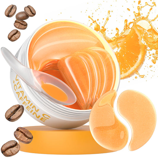 Under Eye Patches with Vitamin C and Caffeine for Puffy Eyes, Dark Circles
