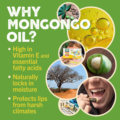 Eco Lips Mongo Kiss USDA Organic Lip Balm Variety 8-Pack Gift Set