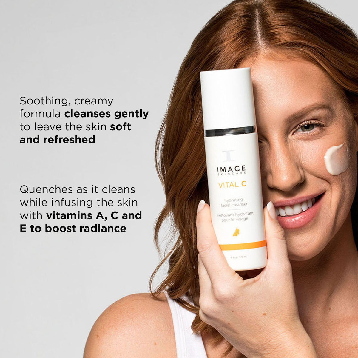 IMAGE Skincare Vital C Hydrating Facial Cleanser, 6 Fluid Ounce