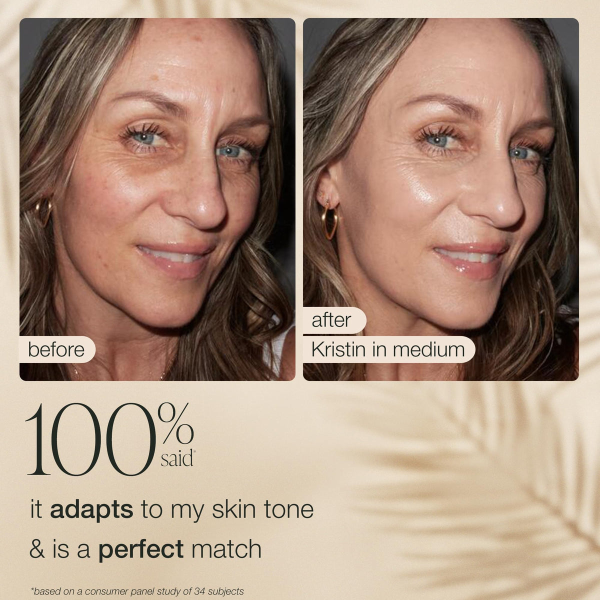 tarte CC tinted serum — Color-Correcting Tinted Serum, Lightweight Coverage, No-Makeup Makeup, Waterproof, 16HR Wear, vegan & cruelty-free, medium