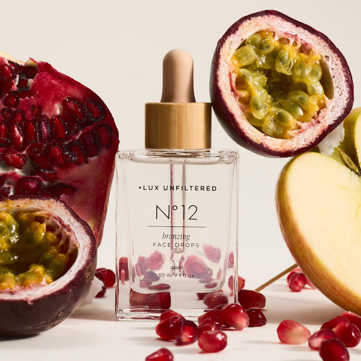 + Lux Unfiltered - N°12 Sun Struck Bronzing Face Tanning Drops - Classic