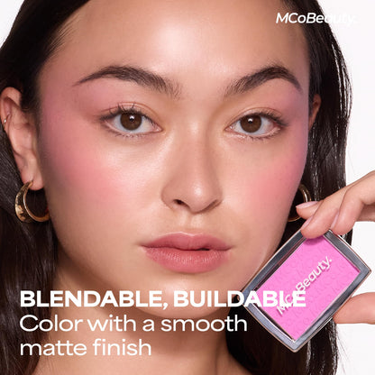 MCoBeauty Glow Up pH Color Activated Powder Blush - Blush Red