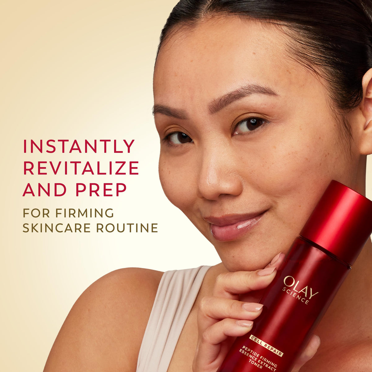 Olay Science Peptide Face Toner | Essence Extract Hydrating Toner for Face - Premium Skin Care, for All Skin Types - Longevity & Anti-Aging - Exclusive Antioxidant Peptide Complex Infused, 1.7 oz