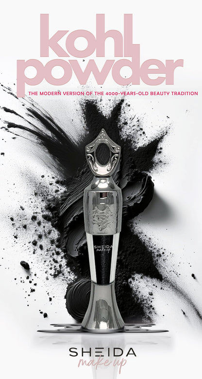 Sheida Powder Eyeliner Handmade in Powder Form, Long-Lasting Liner, Intense Color, Multi Color Shades Available