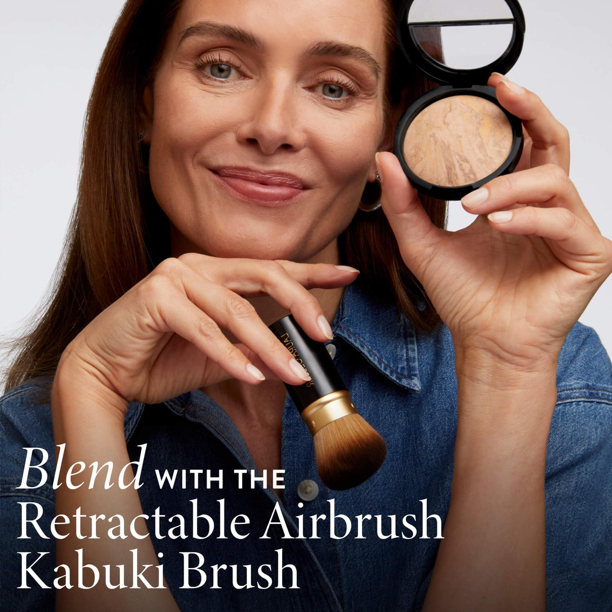 LAURA GELLER Baked Balance-n-Brighten Powder Foundation – Sand
