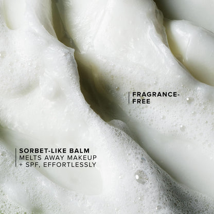 Farmacy Sensitive Skin Makeup Remover Cleansing Balm - Green Clean Waterproof Makeup Remover Balm + Oil Cleanser for Face - Melts Make Up + SPF - Hydrates + Softens Skin - Fragrance-Free (200ml)