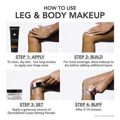 Dermablend Leg & Body Makeup Foundation Spf 25, 40N, 3.4 Fl Oz