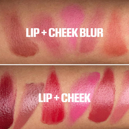 Milk Makeup Lip + Cheek Blur Stick – Wisp (Peachy Pink Rose), 0.28 oz