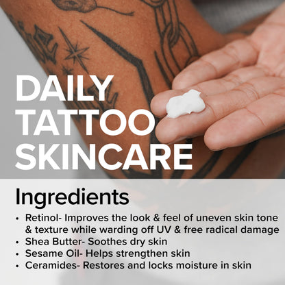 Mad Rabbit Replenish Tattoo Body Lotion, Fragrance-Free, 9.5 oz