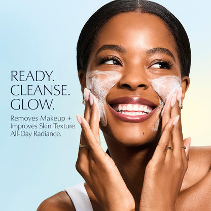Estée Lauder DayWear Glow Boost Jelly Cleanser | Pore Minimizing Gel Face Wash with Algae Extract, Cucumber, Caffeine, 1.7 Fl Oz