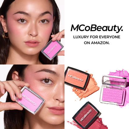 MCoBeauty Glow Up pH Color Activated Powder Blush - Blush Red