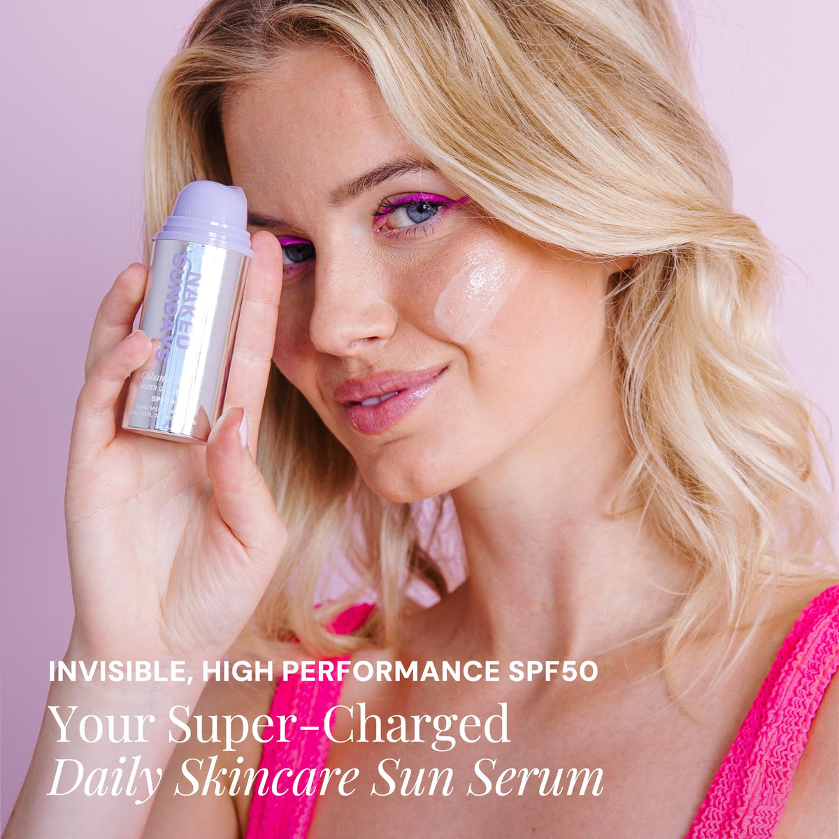 Naked Sundays CabanaClear SPF 50 Water Gel Sunscreen Serum, 30ml