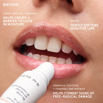 Glossier Balm Dotcom Lip Balm & Universal Salve, Birthday, Soft Shimmer
