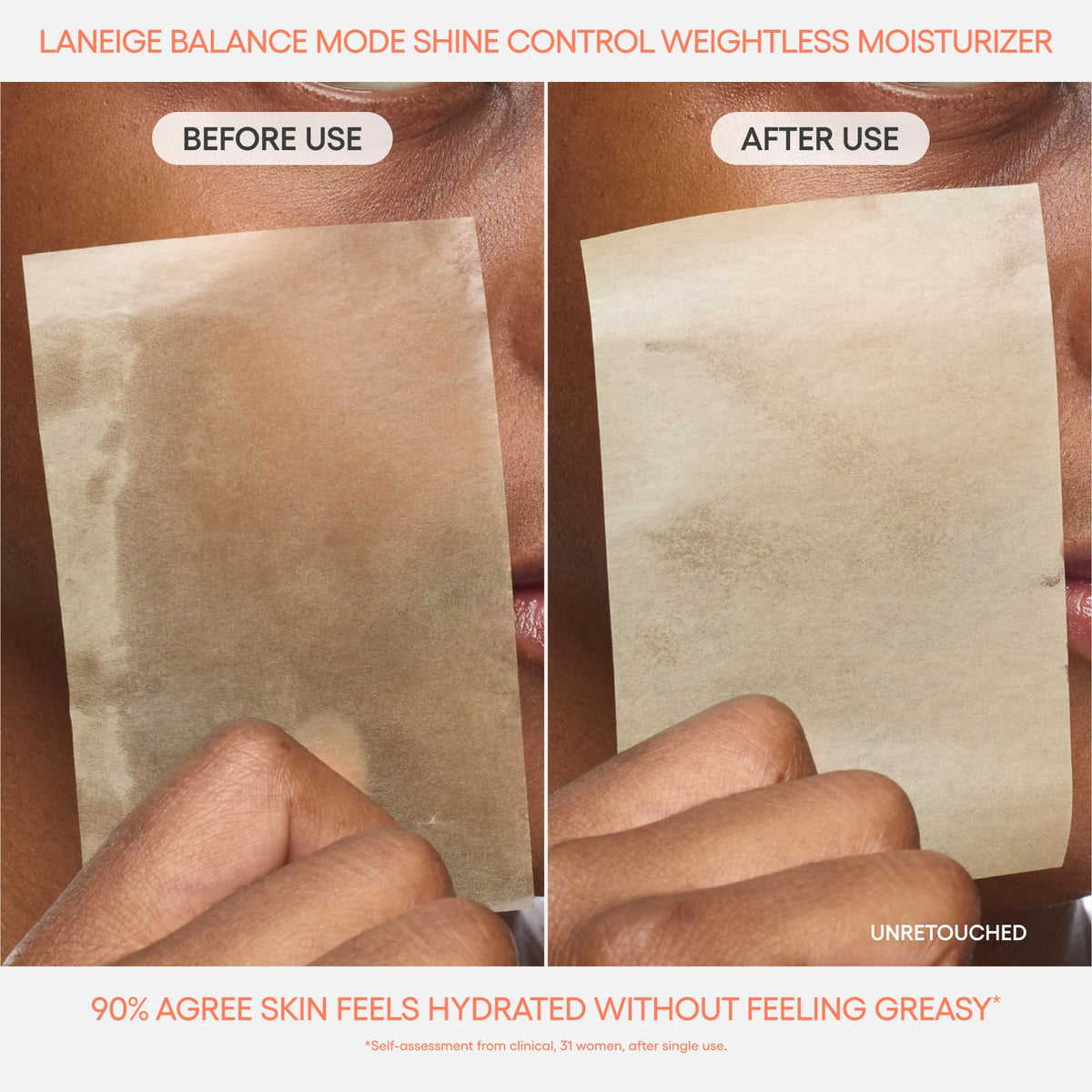 LANEIGE Balance Mode Shine Control Pore-Minimizing Lightweight Moisturizer