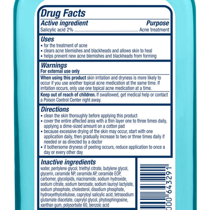 CeraVe BHA Exfoliating Facial Toner with Salicylic Acid & Niacinamide, 8oz