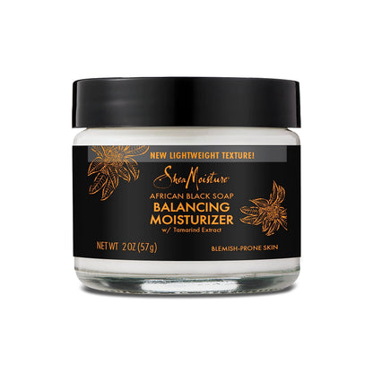 Shea Moisture Balancing Moisturizer African Black Soap 2 oz
