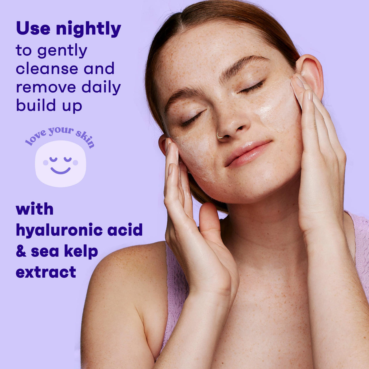 Clean & Clear Night Relaxing Deep Cleaning Face Wash, 8 Fluid Ounce (Packaging May Vary)