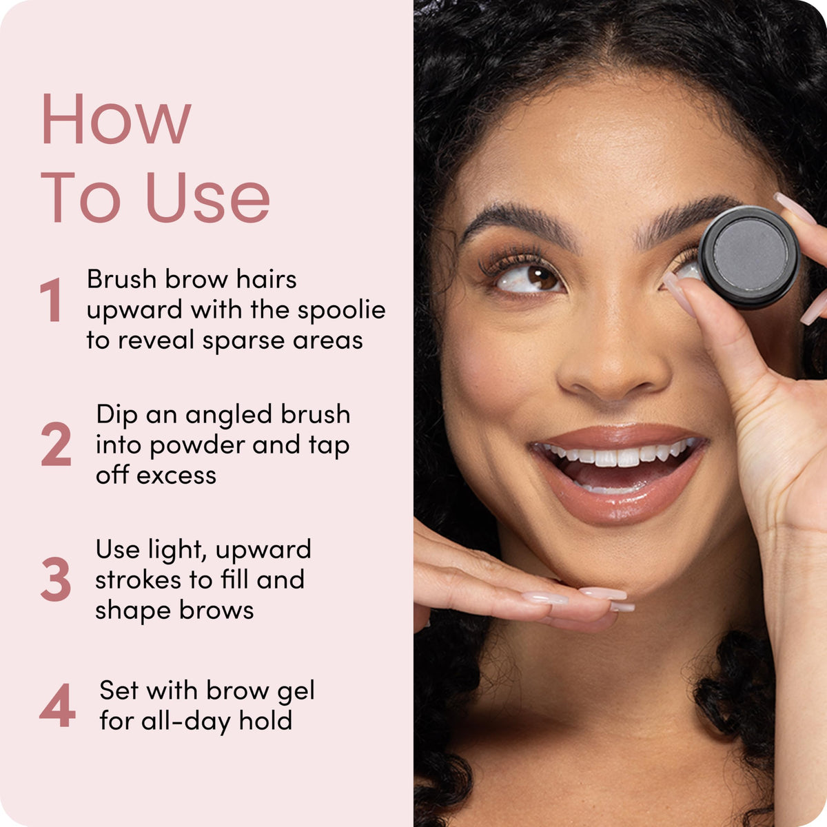 Billion Dollar Brows Eyebrow Powder Taupe Pressed Velvet Brow Filler