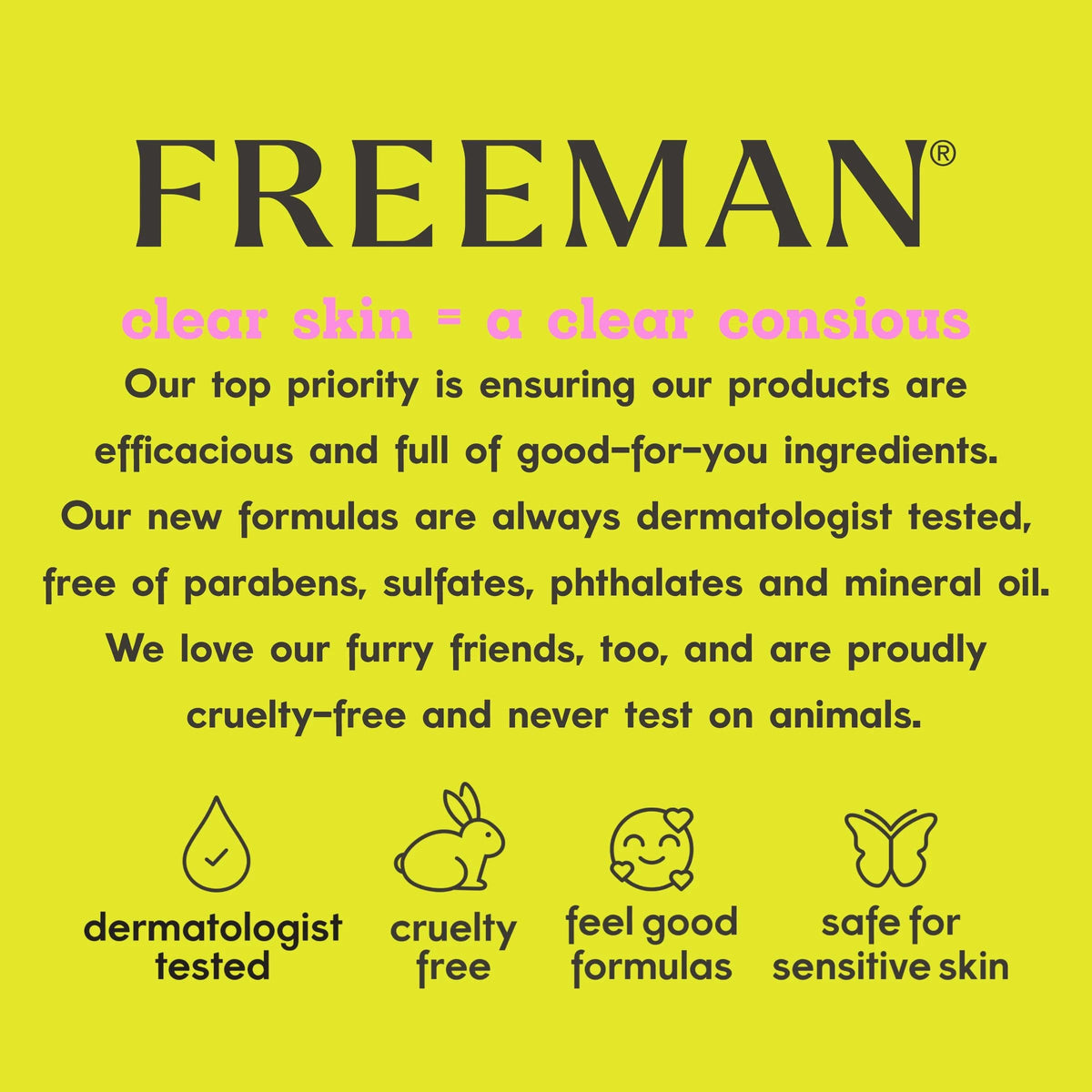 Freeman Exotic Blends Facial Mask 4 Piece Set, Peel-Off & Jelly Masks, Cleansing, Pore-Clearing & Hydrating Facial Masks, For All Skin Types, Includes Silicone Mask Brush, Vegan & Cruelty-Free