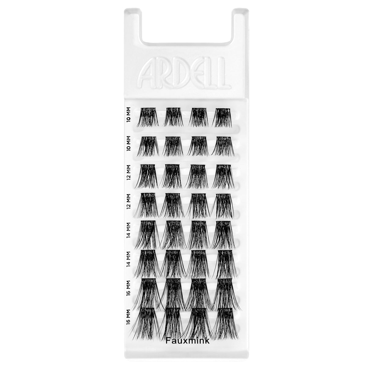 Ardell Seamless Underlash Faux Mink Lash Clusters – Faux Mink D Curl Cluster Lashes Natural Eyelash Clusters with Invisiband, Cluster Eyelash Extensions, DIY Lash Extension, 32 ct