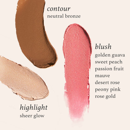 Julep Skip The Brush Cream Blush & Lip Color Stick, Muted Mauve
