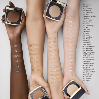 Estée Lauder Double Wear 12-Hour Stay-in-Place Matte Face Powder Foundation | Controls Oil & Shine, 0.39 Ounce, 2N1 Desert Beige