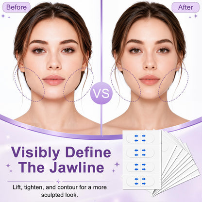 Face Tape Lifting Invisible, Face Lift Tape 8 Hours of Sustained,180PCS