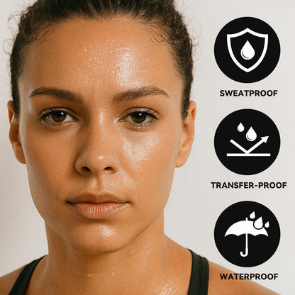 FV Matte Waterproof Foundation-Longwear Transfer-Proof, with Medium to Full Coverage, Oil-control & Lightweight, Liquid Foundation Makeup for Normal/Oily Skin, 30g, Natural Beige