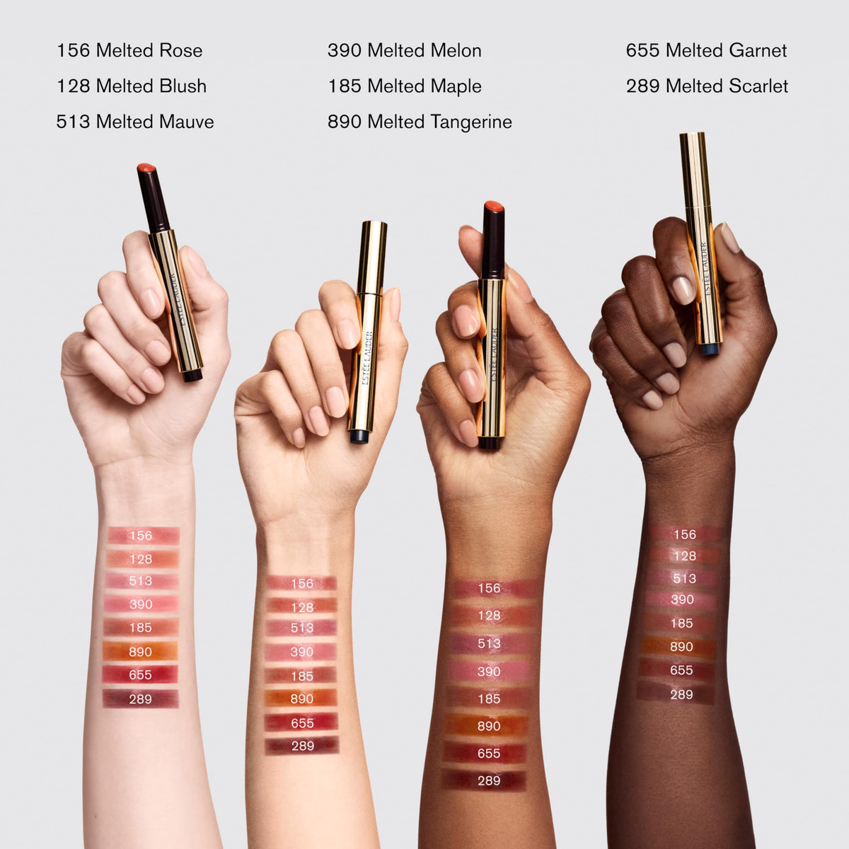 Estée Lauder Pure Color Melt-On Glosstick for Lips | Plumping & Moisturizing Lip Gloss, 156 Melted Rose
