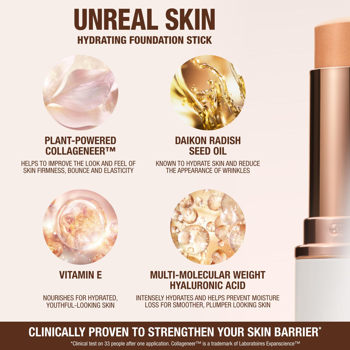 Charlotte Tilbury Unreal Skin Tint & Sheer Glow Hydrating Foundation Stick