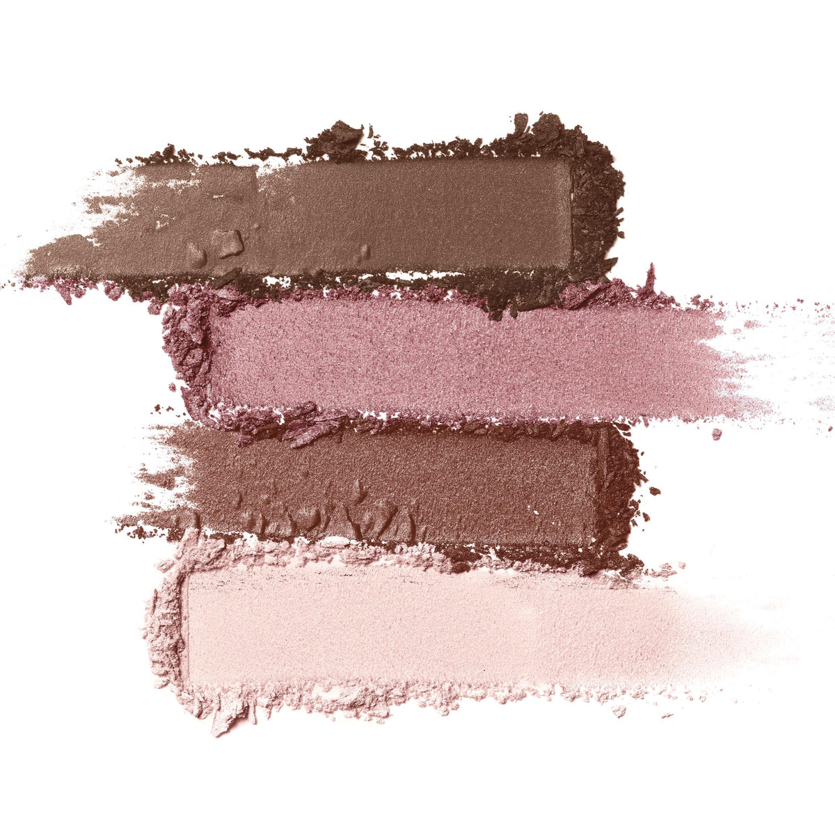 Clinique All About Shadow Eye Shadow Quad | Long Lasting, Crease + Fade Resistant + Safe For Sensitive Eyes, Pink Chocolate, 0.11 Ounce