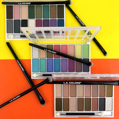 L.A. COLORS 16-Color Haute Eyeshadow Palette, Haute C74202B