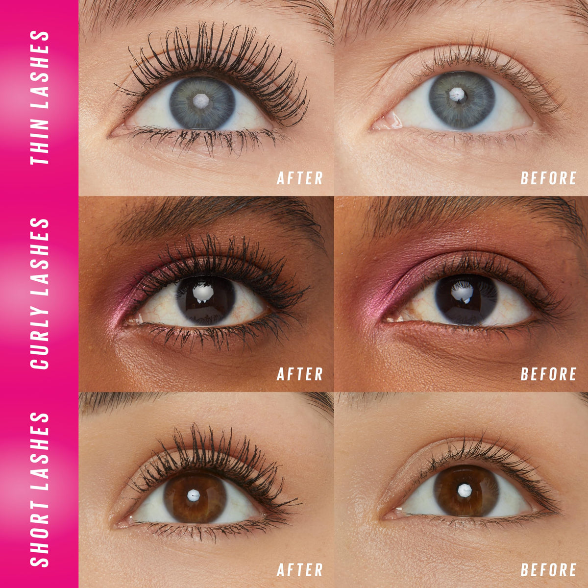 Maybelline Lash Sensational Firework Waterproof Mascara, Lengthening & Volumizing Mascara for up to 24HR wear, Very Black, 1 Count
