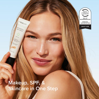 MDSolarSciences Mineral BB Creme SPF 50 | Hydrating, Sheer Tinted Mineral Sunscreen with Niacinamide, Caffeine & Squalane | Blurring, Anti-Aging, Clean & Reef Safe | Light 1.23 oz