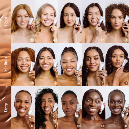 Naked Sundays BeautyScreen Peptide Foundation Tint SPF50, 2.5 Light Neutral