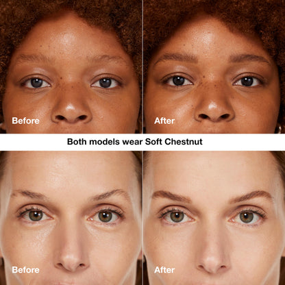 Clinique Quickliner For Brows Eyebrow Pencil | 8-Hour Wear, Smudge Resistant| For Natural-Looking Brows, Soft Chestnut, 1 Count