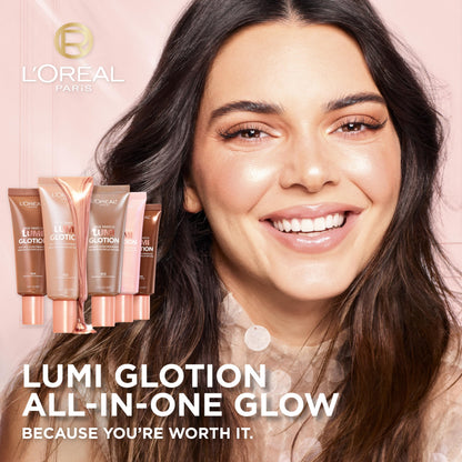 L'Oreal Paris Makeup True Match Lumi Glotion XL, Natural Glow Enhancer, Illuminator, Highlighter, Bronzing Drops For a Sun-Kissed Glow for Face and Body, 903 Medium, XL 3.04 fl oz