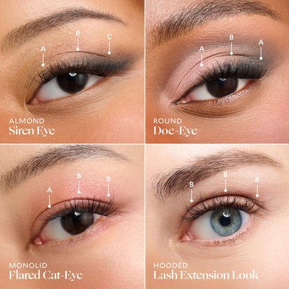 Velour x CGonzalez Beauty Self Adhesive Lash Clusters, 18 Count