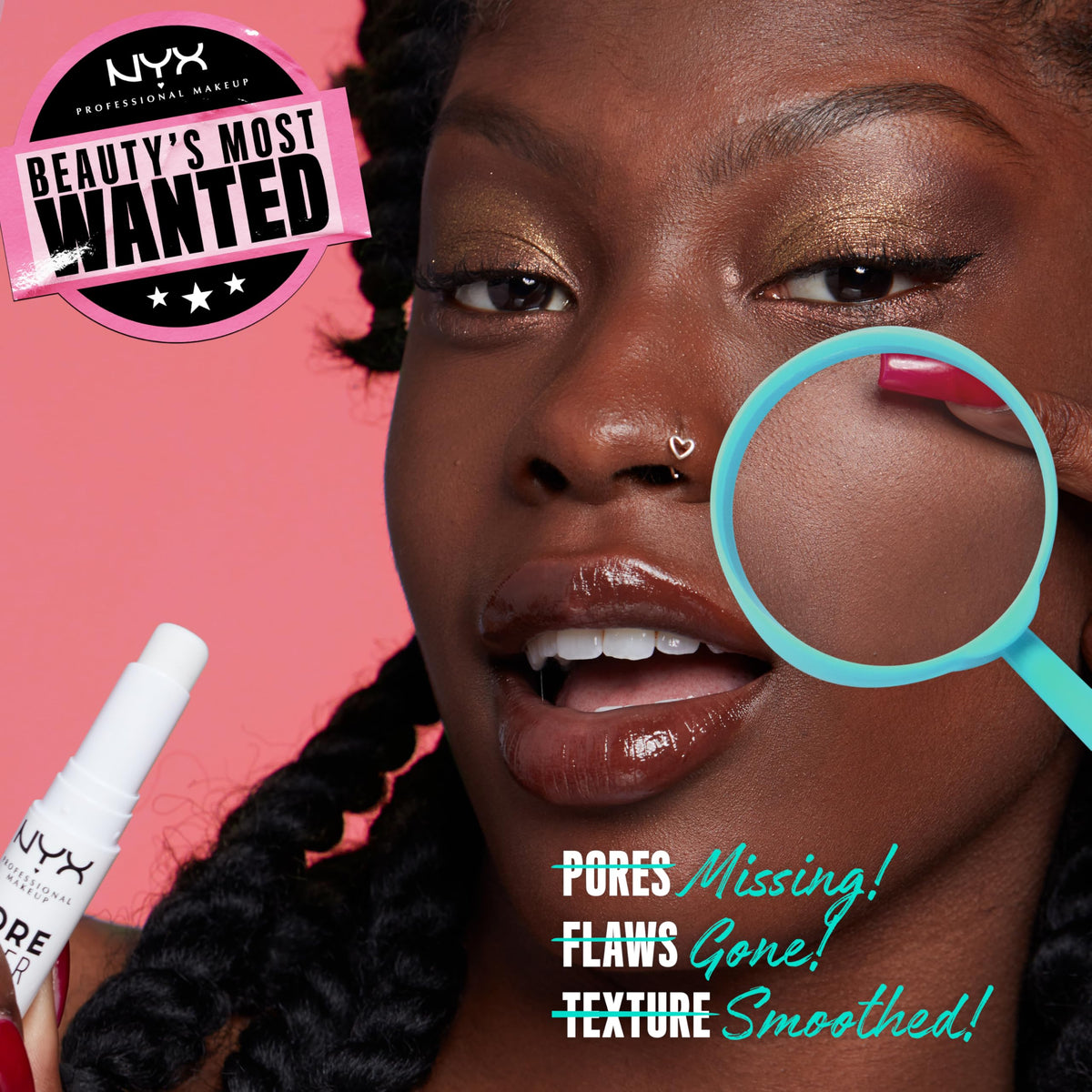 NYX PROFESSIONAL MAKEUP Pore Filler Targeted Primer Stick, Blurring Primer