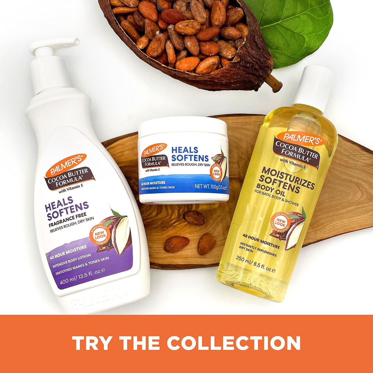 Palmer's Fragrance Free Cocoa Butter Body Lotion (13.5 Fl Oz - Pack of 3)