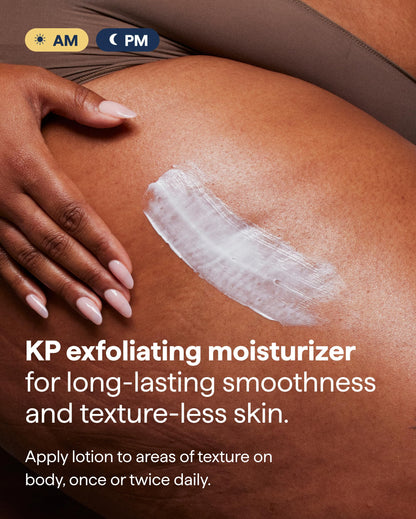 REMEDY KP Body Moisturizer, Exfoliating and Moisturizing Lotion