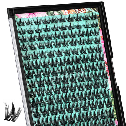 AMZGIRL Lash Clusters C Curl Manga Anime Lashes 10-18mm, Puppy