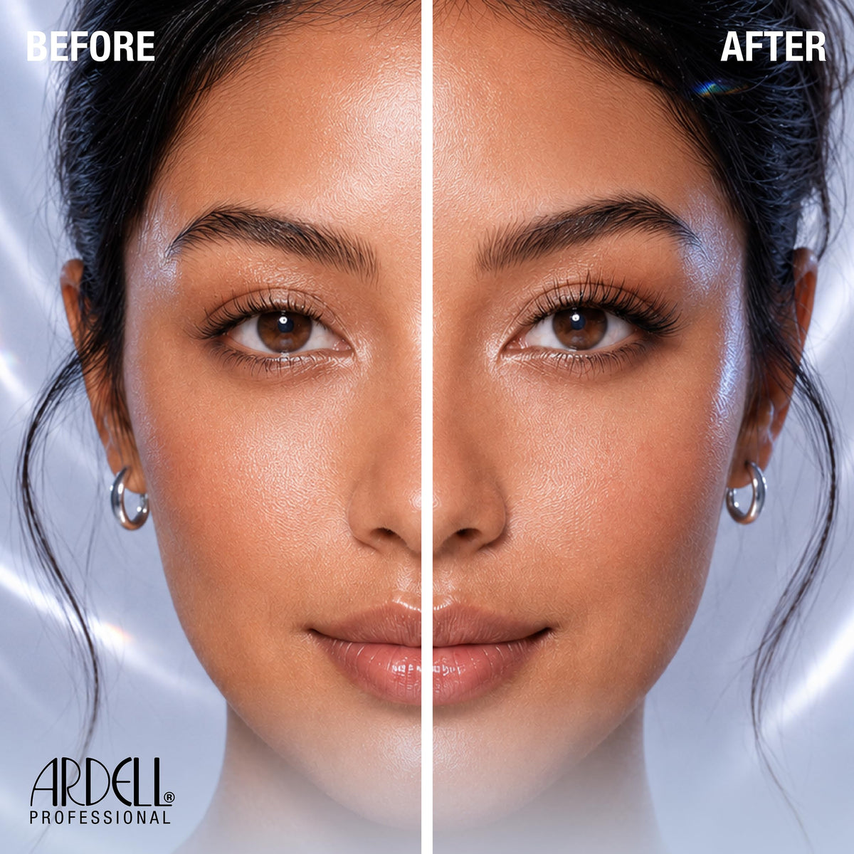 Ardell Knotted Flare Lashes Trios Lash Clusters Medium Black, 32 Ct, 4 Pack